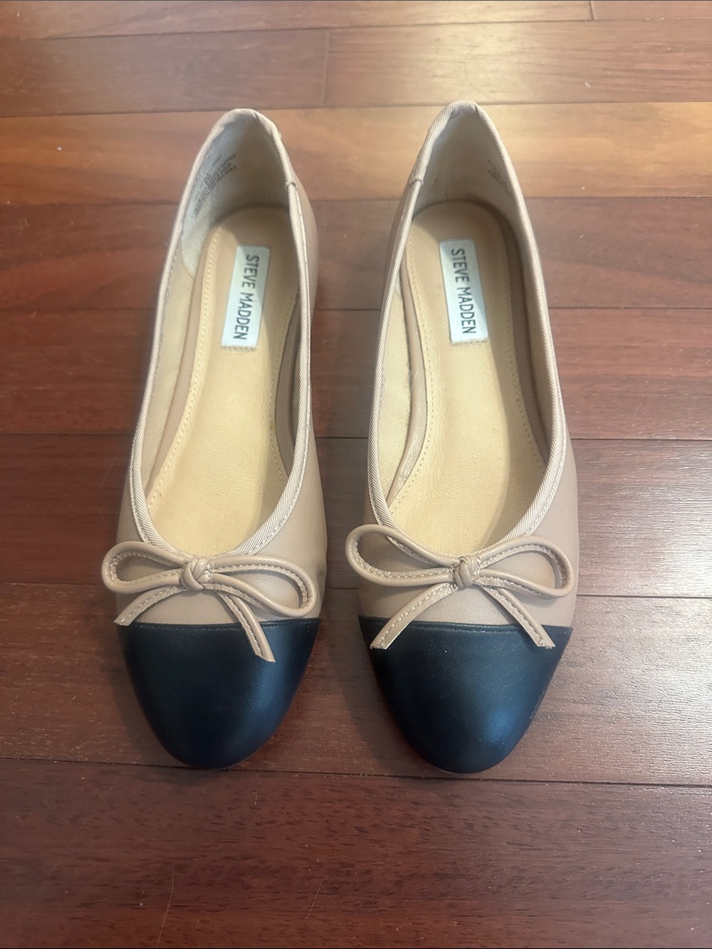 Steve Madden Tan Ballet Flats